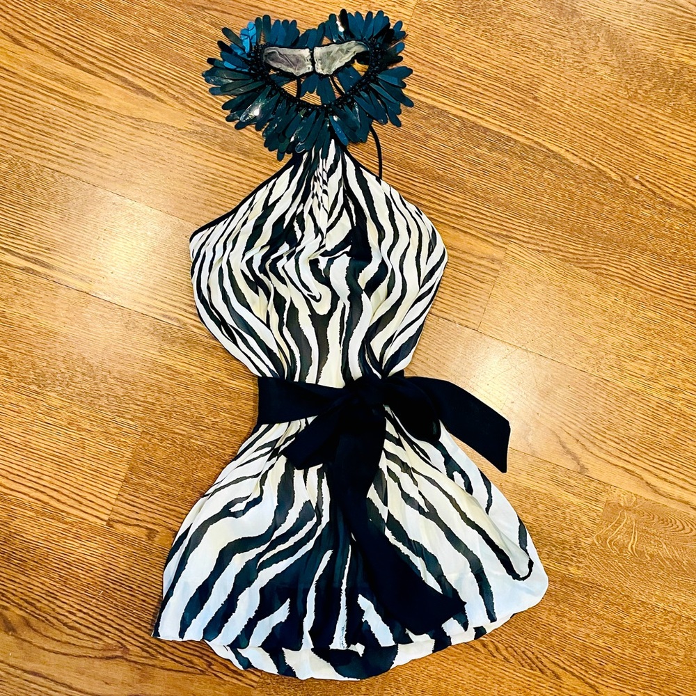 Exotic Roberto Cavalli Dress, 100% silk